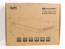 Binary B-660-MTRX-4x4 660 Series 4K HDR HDMI Matrix Switcher - 4x4 LNIB r266 picture