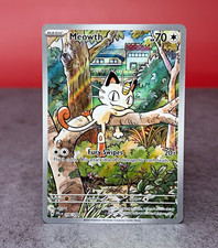 Pokémon TCG Meowth 106/094 Me02: Phantasmal Flames Illustration Rare Holo 70 HP picture