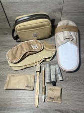 2026 Alaska Airlines x Filson First Class Dopp Kit Amenity Bag W/ slippers NEW picture