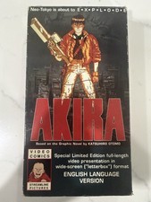 AKIRA VHS Streamline Pictures English Language WS Version 1989 Anime RARE picture
