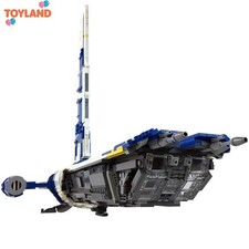 Stinger Mantis Spaceship DIY MOC Model Building Blocks Set Space Toy Gift picture