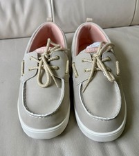 SPERRY Banyan/Linen SOK167768 For Big Girl Size 6M Color Ivory picture