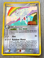 Pokemon Togetic 14/109 EX Team Rocket Returns Gold Name Stamp Reverse Holo MP/HP picture