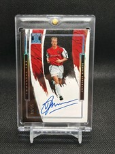 2021-22 Panini Impeccable Premier League Immortal Ink Dennis Bergkamp 9/25 CD70 picture
