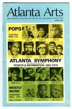 Rare 1977 ATLANTA ARTS Magazine Sarah VAUGHAN & Sergio MENDES Concert Program picture