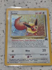 Pokemon Eevee #11 WOTC Black Star Promo 11 Holo TCG Vintage Wizards picture