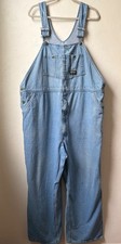 Vintage OshKosh B’gosh Vestbak Denim Overalls 50x29 USA Carpenter Workwear picture