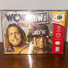 THQ WCW vs. nWo: World Tour Nintendo 64 (1997) NTSC-U/C w/ Manual Multiplayer picture