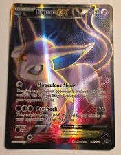 The Pokémon Company Espeon EX 117/122 Breakpoint Ultra Rare Holo  FA 2016 EN picture