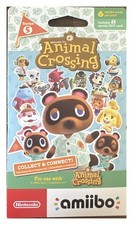 Nintendo Animal Crossing Series 5 amiibo Cards 6-Card Pack New Sealed US picture