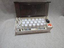 Vintage CLAIROL Kindness Deluxe 20 Hot Rollers 3-Way Hair Setter K-400S W/Clips picture