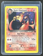 2000 Pokemon Team Rocket Dark Charizard 4/82 MP/HP PKL picture