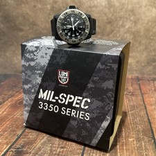 Luminox MIL-SPEC 3350 Series 46mm XL.3351 Set Black Dial Military Men's Watch picture