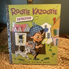 ROOTIE KAZOOTIE DETECTIVE A Little Golden Book 1953 by Steve Carlin picture