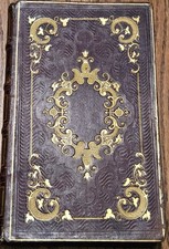 ANTIQUE 1845 Pierre Saintive Louis Veuillot French Novel Scarce Second Edition picture