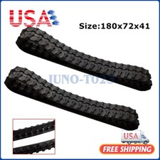 2PK Heavy Duty Rubber Tracks w/ 180x72x41 for AGT CBT23 CRT23 Mini Skid Steers picture