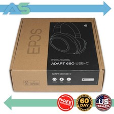 EPOS Adapt 660 USB-C Wireless Bluetooth Active Noise Cancellation Headset Black picture