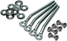 1958-1967 Corvette Sunvisor Sun Visor Shade Hardware Kit 20 Pieces C1 C2 NEW picture