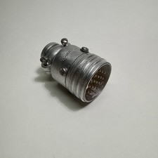 Lot of (3) ITT Cannon SK-19-22C 5/8 Connector w/Cable Clamp picture