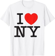 I Love NY Love New York Heart Love NY New York Unisex T-Shirt picture