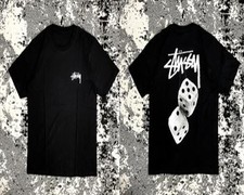 Stussy Fuzzy Dice Black Tee picture