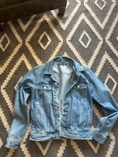 Denim Jacket, Everlane Uniform, Size XS, Like New, Light Wash, Never Worn picture