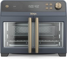 Ninja French Door Premier Air Fry Oven, 10-in-1, Cyberspace, FO101BL NEW picture