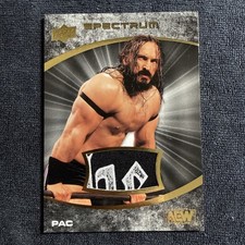 2021 Upper Deck AEW Spectrum Dark Memorabilia /25 Pac #90  picture