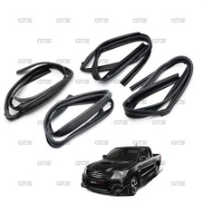For Toyota Hilux Vigo 2005 14 4Pcs Glass Run Channel Weather Window Seal picture