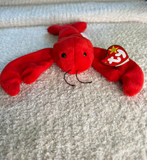 Vintage TY Beanie Baby PINCHERS 1993 PVC Pellets Rare Tag Errors Retired 4026 picture