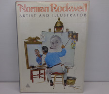 Norman Rockwell Coffee Table ART Book First Edition 1970 HUGE 17.25 x 12.25 picture