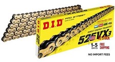 DID (525VX3G108ZB) Gold 108 Link High Performance VX 108 Links Gold/Black picture