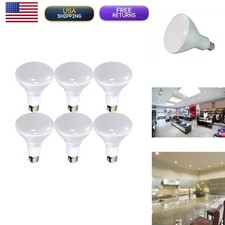 Satco S9635 11.5W LED BR40 E26 3000K Soft White 103° Beam 120V Dimmable 6-Pack picture