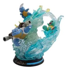 Squirtle Evolution Statue Figure Evolving LED Light Poke Anime Water Turtle picture