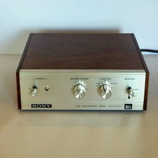 Vintage Sony SQD-1000 SQ Decoder 4-Channel Quadraphonic Tested Working picture