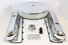 Oldsmobile Chrome Engine Dress Up Kit Valve Covers 14