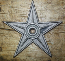 5 LG Cast Iron Stars Architectural Stress Washer Texas Lone Star Rustic Ranch 9