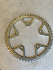 Vintage Campagnolo 52T Chainring 144 BCD 5-Bolt Road Bike Silver BREV 52 Tooth picture