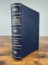 1901 THE SILVERADO SQUATTERS BY R.L. STEVENSON ~ CUSTOM FULL LEATHER BINDING picture