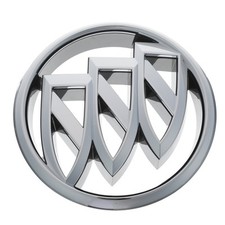 OEM NEW 2016-2018 Buick Envision Front Grille Tri Shield Emblem Chrome 23286071 picture