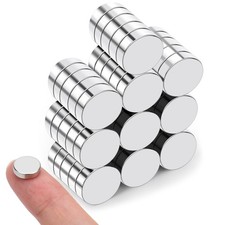 TRYMAG 50Pcs Small Fridge Magnets, 10x3mm Strong Neodymium Magnets picture