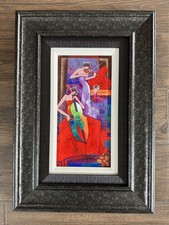 CHARLES LEE “ Three Virtuosos” Dye Sublimation ON WOOD SIGNED IAP 122/130 Framed picture