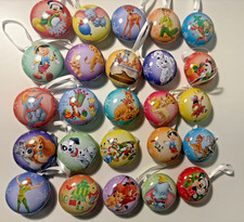 25 Hallmark Disney Countdown Fillable Christmas Ornaments - Complete Set picture