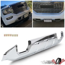 Fits 2016-2019 GMC Sierra 1500 Front Bumper Skid Plate Valance Protective Chrome picture