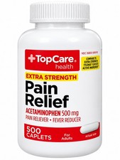 TopCare Extra Strength Acetaminophen 500 mg Pain Relief/Fever 500 Caplets picture