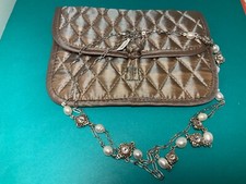 🌸Brighton Alazar Silver Crystal Faux Pearl 48