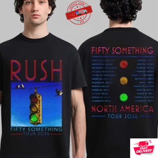 Rush Fifty Something Tour 2026 North America Classic Rock Band Graphic Tee picture
