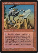 Orcish Lumberjack 1x MtG Ice Age ICE SP/NM picture