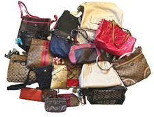 Vintage Y2K and Modern Coach Bag 20 lot. Reseller lot - some need TLC picture