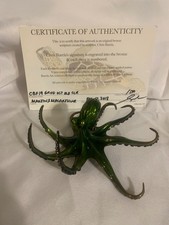 Chris Barela CBF19 Bronze Octopus Sculpture 167/750 COA Martin & MacArthur picture